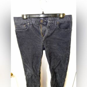 Gap 32x32 slimfit navy five pocket corduroy